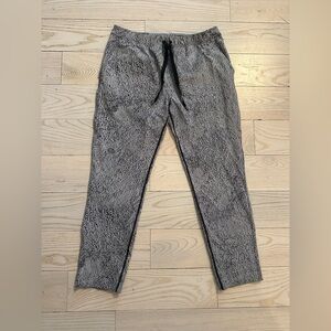 Lululemon Athletica Black and Gray Jogger Pants
